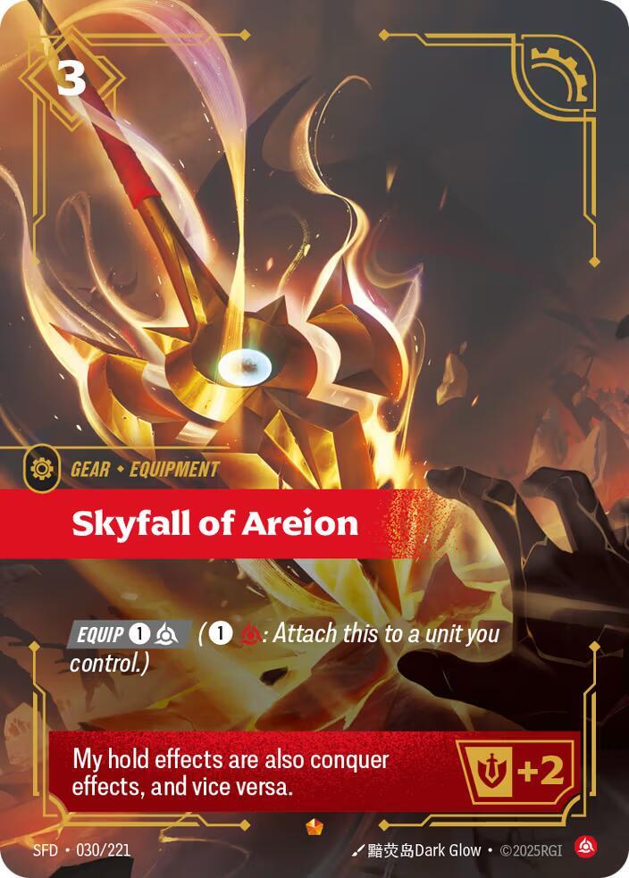 League of Legends RIFTBOUND Skyfall of Areion (SFD 030/221) Spiritforged