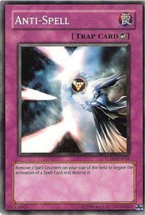 Anti-Spell (TU02-EN016) - Turbo Pack: Booster Two Unlimited