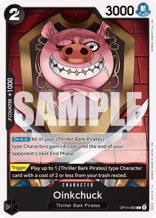 Oinkchuck (OP14-082) - The Azure Sea's Seven