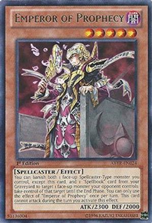 Emperor of Prophecy (ABYR-EN024) - Abyss Rising 1st Edition