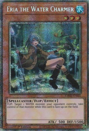 Eria the Water Charmer (Starlight Rare) - CH02-EN001 - THE CHRONICLES DECK: Spirit Charmers (All-Foil Edition) 1st Edition