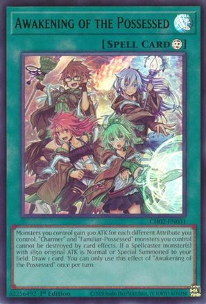 Awakening of the Possessed - CH02-EN031 - THE CHRONICLES DECK: Spirit Charmers (All-Foil Edition) 1st Edition