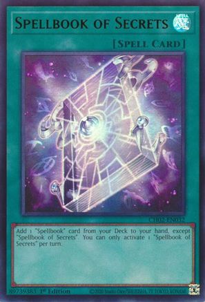 Spellbook of Secrets - CH02-EN032 - THE CHRONICLES DECK: Spirit Charmers (All-Foil Edition) 1st Edition