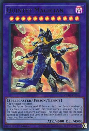 Quintet Magician - CH02-EN046 - THE CHRONICLES DECK: Spirit Charmers (All-Foil Edition) 1st Edition