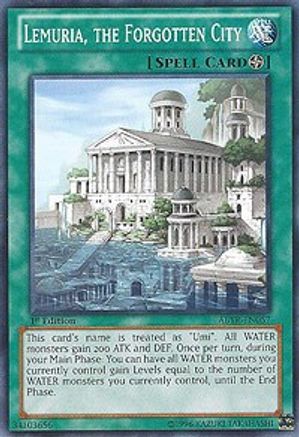 Lemuria, the Forgotten City (ABYR-EN057) - Abyss Rising 1st Edition