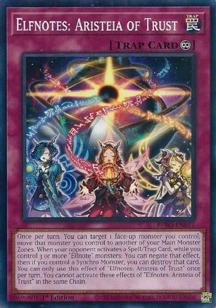 Elfnotes: Aristeia of Trust - BPRO-EN071 - Burst Protocol 1st Edition