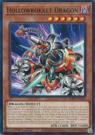 Hollowrokket Dragon - BPRO-EN002 - Burst Protocol 1st Edition