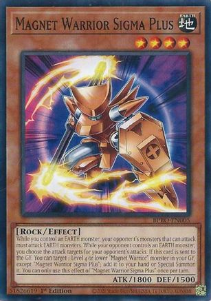 Magnet Warrior Sigma Plus - BPRO-EN005 - Burst Protocol 1st Edition