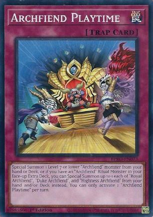 Archfiend Playtime - BPRO-EN073 - Burst Protocol 1st Edition