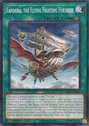 Fandora, the Flying Fighting Furtress - BPRO-EN061 - Burst Protocol 1st Edition
