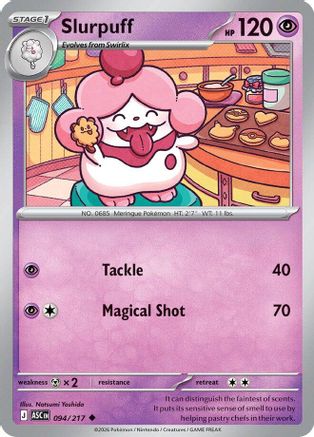 Slurpuff - 094/217 94 - ME Ascended Heroes