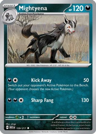 Mightyena - 129/217 - ME Ascended Heroes