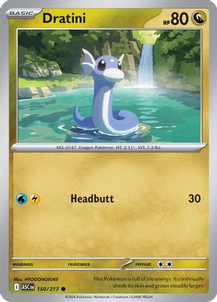 Dratini - 150/217 - ME Ascended Heroes