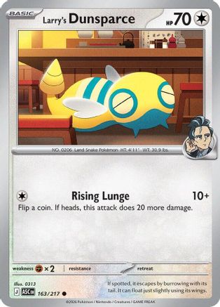 Larry's Dunsparce - 163/217 - ME Ascended Heroes