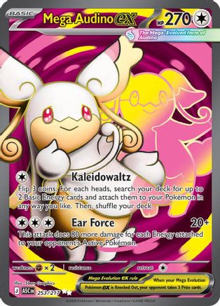 Mega Audino EX - 253/217 - ME Ascended Heroes Holofoil