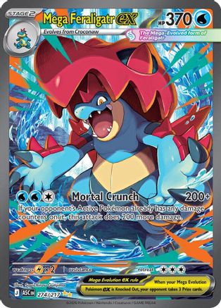 Mega Feraligatr EX - 274/217 - ME Ascended Heroes Holofoil