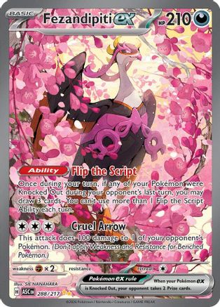 Fezandipiti EX - 288/217 - ME Ascended Heroes Holofoil