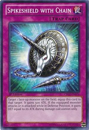 Spikeshield with Chain (CBLZ-EN076) - Cosmo Blazer Unlimited
