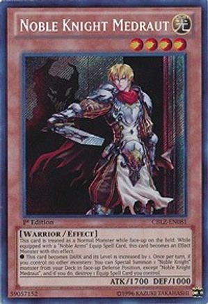 Noble Knight Medraut (CBLZ-EN081) - Cosmo Blazer Unlimited