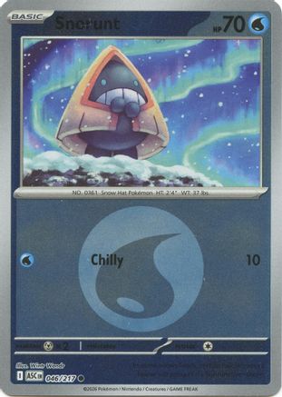 Snorunt (Energy Symbol Pattern) - 046/217 - ME Ascended Heroes Reverse Holofoil