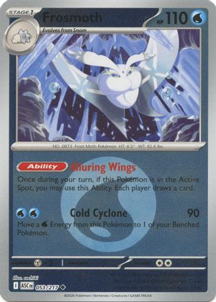 Frosmoth (Energy Symbol Pattern) - 053/217 - ME Ascended Heroes Reverse Holofoil