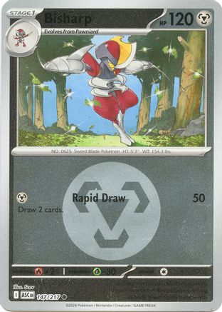 Bisharp (Energy Symbol Pattern) - 147/217 - ME Ascended Heroes Reverse Holofoil