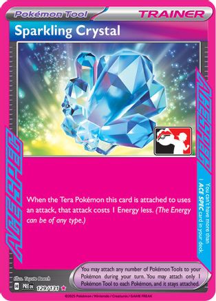 Sparkling Crystal - 129/131 - Prize Pack Series Cards Holofoil