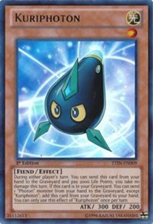 Kuriphoton (ZTIN-EN009) - 2013 Zexal Collection Tin 1st Edition