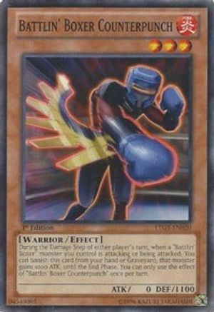Battlin' Boxer Counterpunch (LTGY-EN020) - Lord of the Tachyon Galaxy 1st Edition