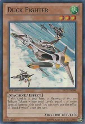 Duck Fighter (LTGY-EN099) - Lord of the Tachyon Galaxy Unlimited
