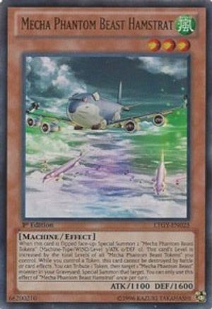 Mecha Phantom Beast Hamstrat (LTGY-EN025) - Lord of the Tachyon Galaxy 1st Edition