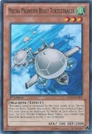 Mecha Phantom Beast Turtletracer (LTGY-EN000) - Lord of the Tachyon Galaxy Unlimited