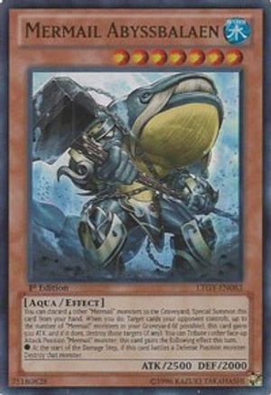 Mermail Abyssbalaen (LTGY-EN083) - Lord of the Tachyon Galaxy Unlimited