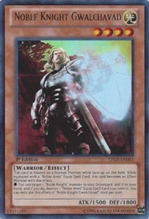 Noble Knight Gwalchavad (LTGY-EN081) - Lord of the Tachyon Galaxy Unlimited
