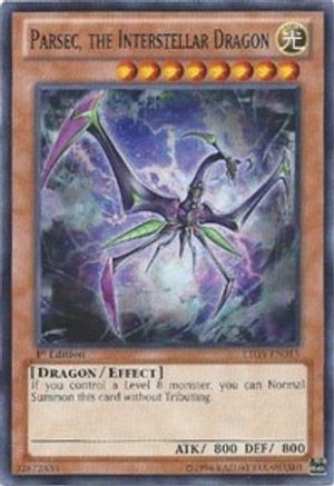 Parsec, the Interstellar Dragon (LTGY-EN015) - Lord of the Tachyon Galaxy Unlimited