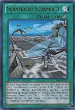 Scramble!! Scramble!! (LTGY-EN061) - Lord of the Tachyon Galaxy 1st Edition