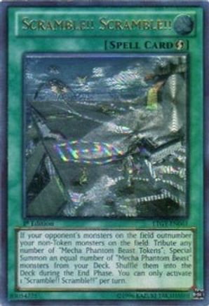 Scramble!! Scramble!! (UTR) (LTGY-EN061) - Lord of the Tachyon Galaxy Unlimited