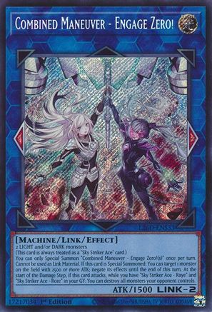 Combined Maneuver - Engage Zero! (Secret Rare) - L26D-ENS33 - Legendary Modern Decks 2026 1st Edition