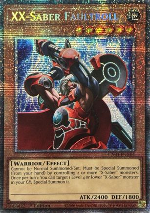 XX-Saber Faultroll (Starlight Rare) - L26D-ENX04 - Legendary Modern Decks 2026 1st Edition