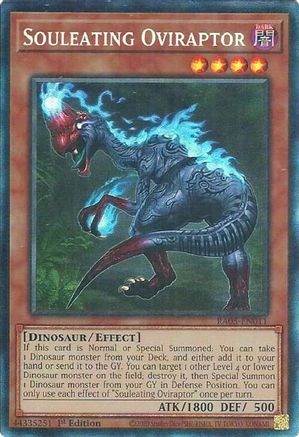 Souleating Oviraptor (Collector's Rare) - RA05-EN011 - Rarity Collection 5 1st Edition