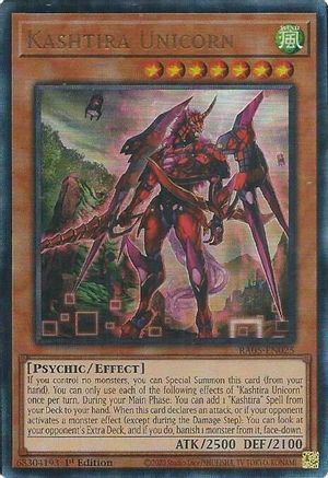 Kashtira Unicorn (PUR) - RA05-EN025 - Rarity Collection 5 1st Edition