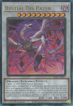 Bystial Dis Pater (PUR) - RA05-EN041 - Rarity Collection 5 1st Edition