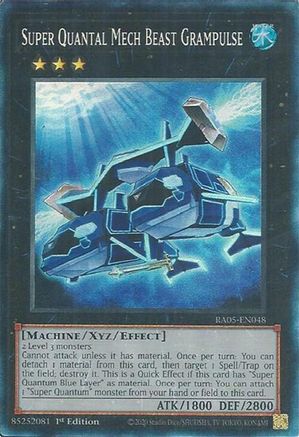 Super Quantal Mech Beast Grampulse (Collector's Rare) - RA05-EN048 - Rarity Collection 5 1st Edition