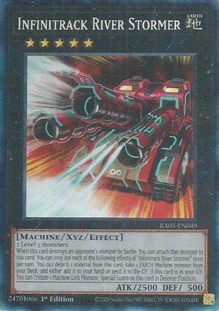 Infinitrack River Stormer (Collector's Rare) - RA05-EN049 - Rarity Collection 5 1st Edition