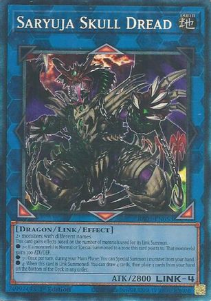 Saryuja Skull Dread (Collector's Rare) - RA05-EN053 - Rarity Collection 5 1st Edition