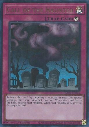Call of the Haunted (Ultra Rare) - RA05-EN076 - Rarity Collection 5 1st Edition
