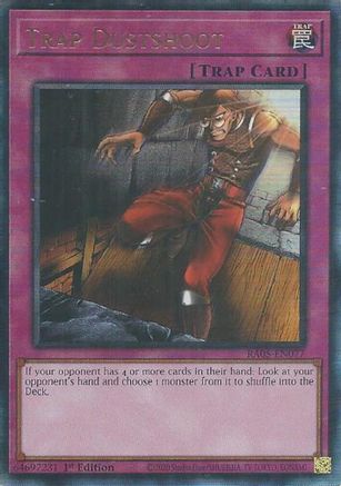 Trap Dustshoot (PUR) - RA05-EN077 - Rarity Collection 5 1st Edition