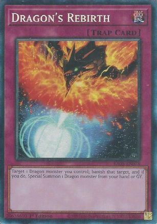 Dragon's Rebirth (Collector's Rare) - RA05-EN078 - Rarity Collection 5 1st Edition
