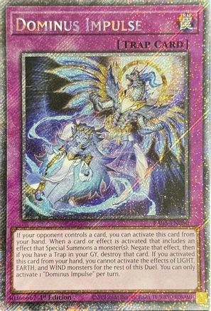 Dominus Impulse (Platinum Secret Rare) - RA05-EN080 - Rarity Collection 5 1st Edition
