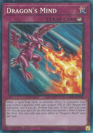 Dragon's Mind (Collector's Rare) - RA05-EN082 - Rarity Collection 5 1st Edition